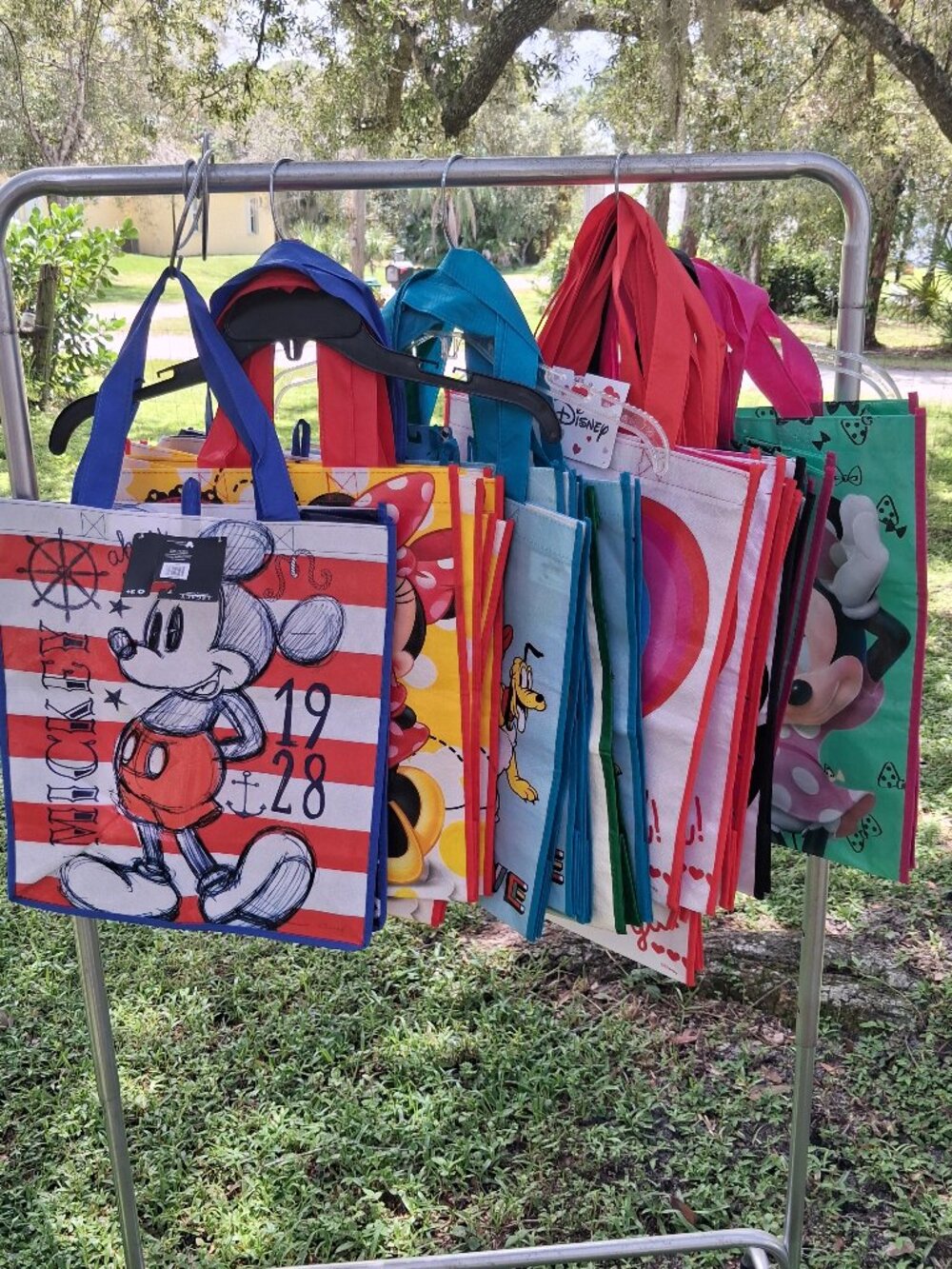 Disney tote bags lot of 24